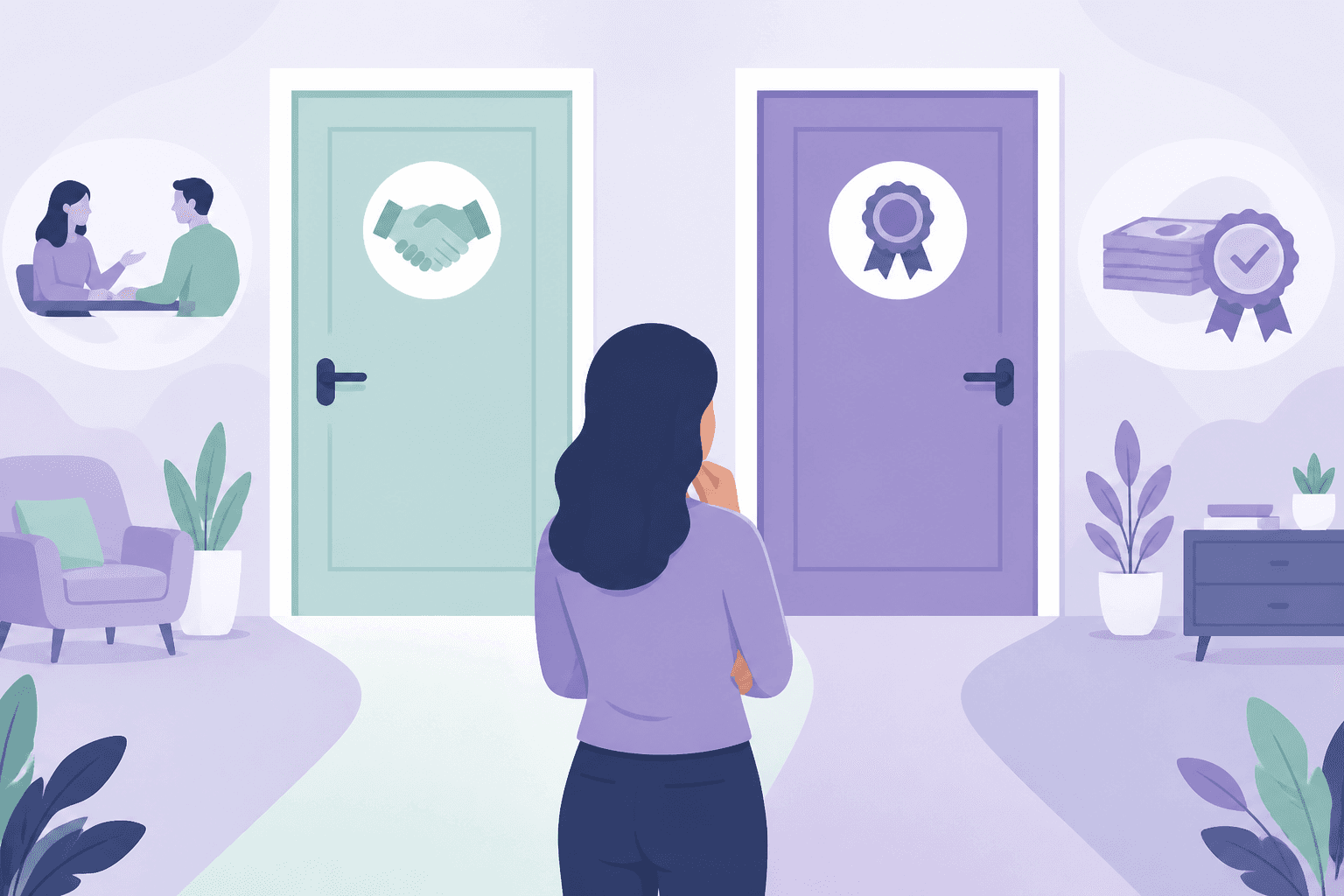 Debt education article illustration