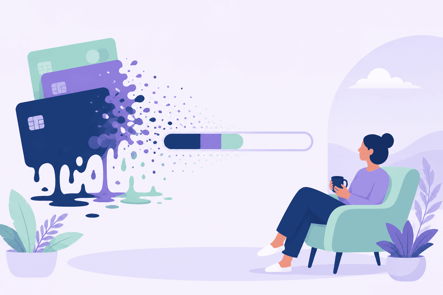 Debt education article illustration