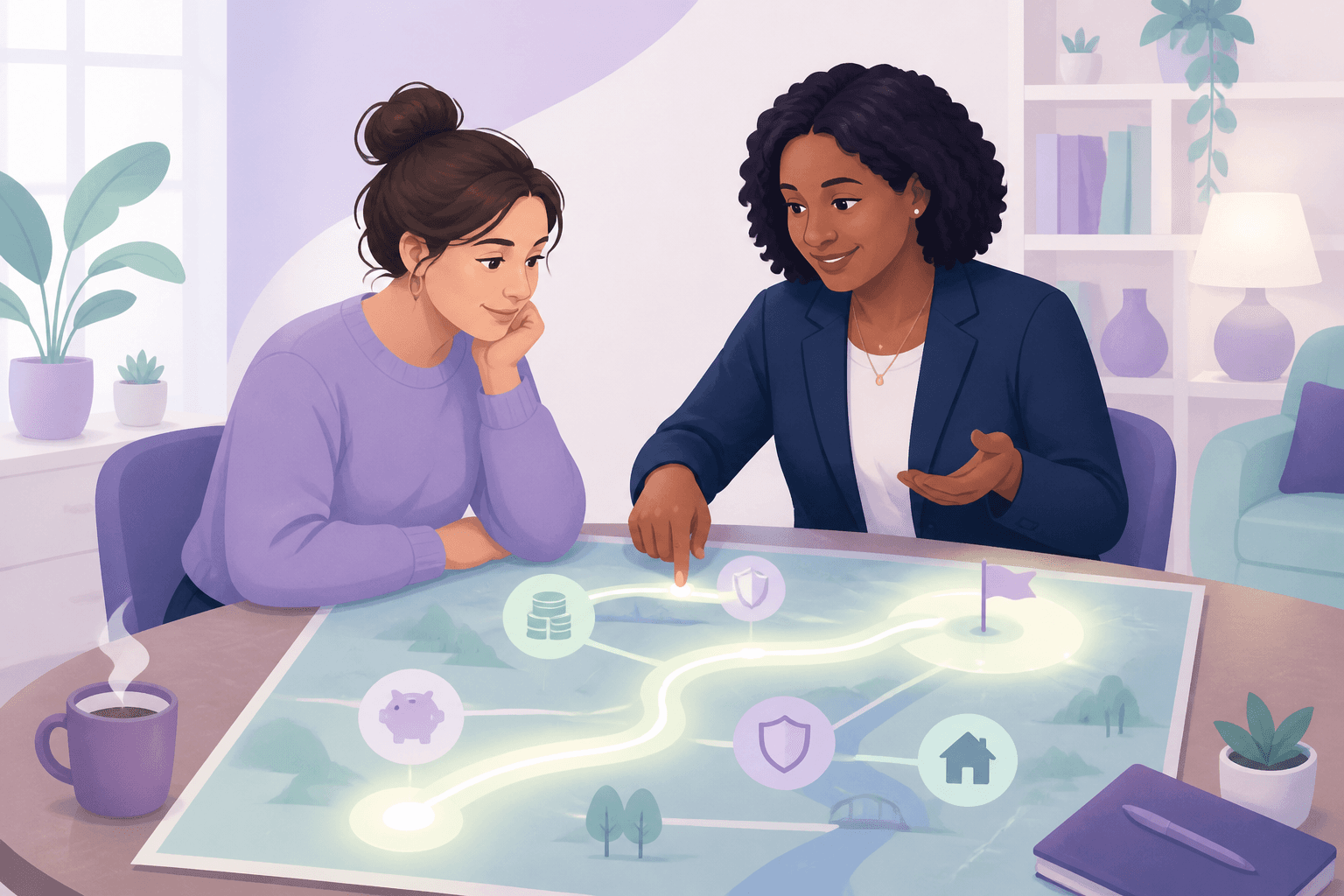 Debt education article illustration